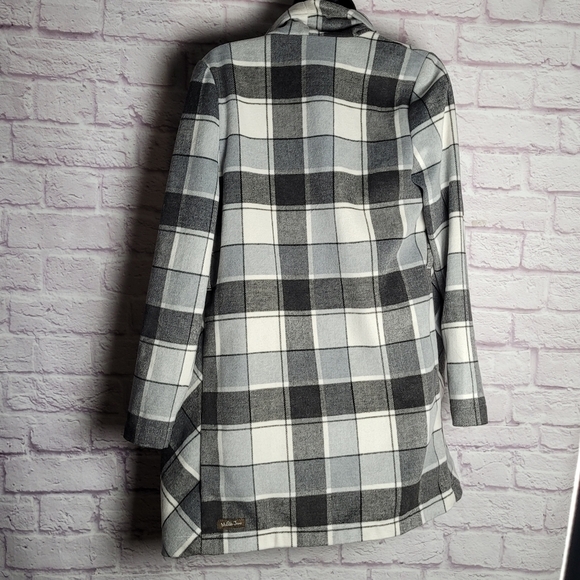 Matilda Jane Plaid Check it Twice Winter Coat XS - Picture 8 of 15
